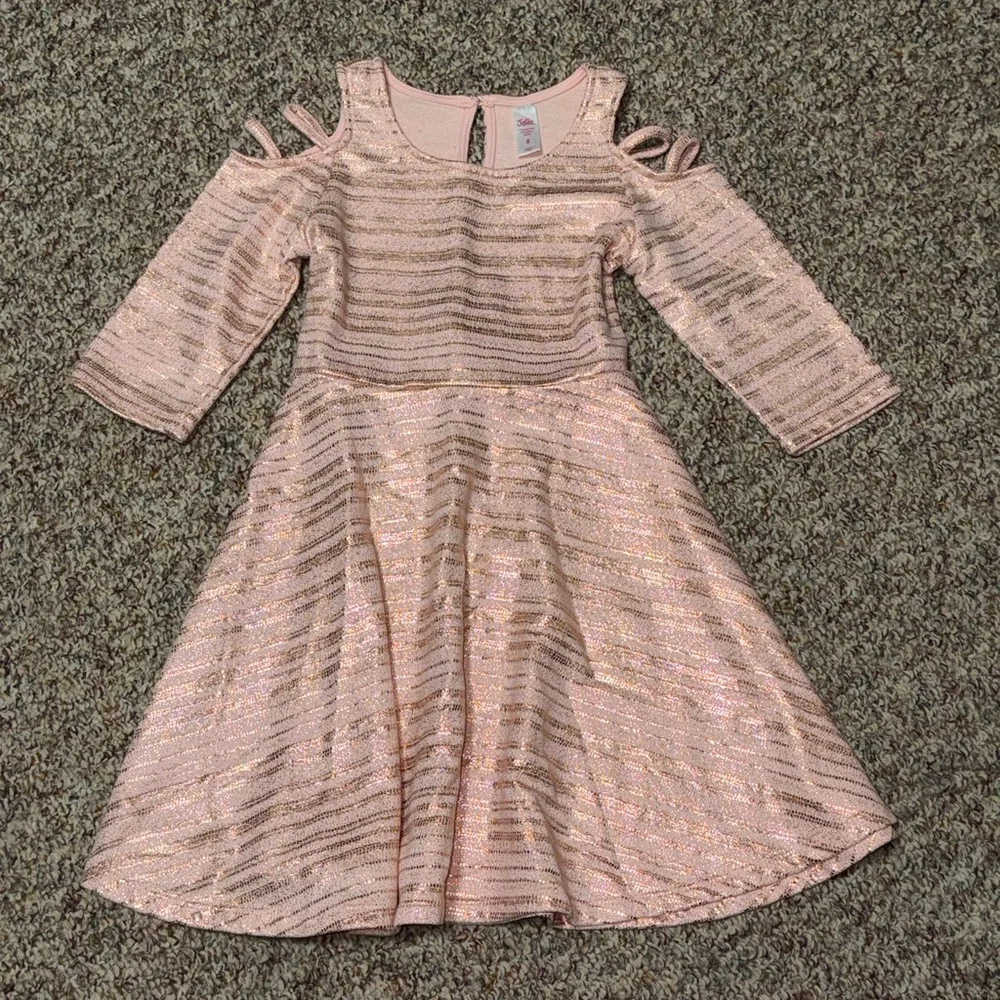 justice pink dress Justice Girl's Cap Sleeve Active Dress, Sizes XS